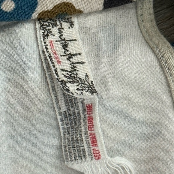 Free People Intimately Printed Mock Neck Bodysuit | Size S - Picture 5 of 5